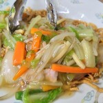 偕楽 - あんかけ焼きそば