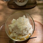 凛丹 toiet - デザートのマンゴープリン。