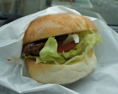 国見バーガー - 藤田（ハンバーガー）の写真