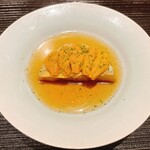 まつ久ら - 美国のうに 白味噌あん まるなす 柚子のだし