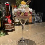 SWEETS BAR ASHIOTO - モンブランのパフェ