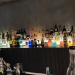 SWEETS BAR ASHIOTO - 店内（バーカウンター奥）