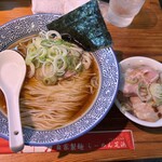 らーめん芝浜 - 冷やしらーめん、チャーシュー丼
