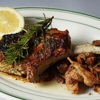 北海道 放牧豚トマホークの香草アリスタ 熟成インカの目覚めのフリット