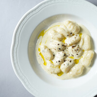 熟成インカの自家製ニョッキ　ゴルゴンゾーラ