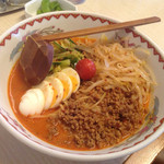 平良久亭 - 大辛冷し坦々めん