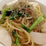 しんＣＨＡＮ亭 - 【かぶとジャコのパスタ】季節替りのパスタ