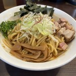 らーめんONE - 油そば 生姜味 中盛り（無料 300g） 950円♪