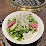 焼肉 あざす - あざすサラダ。美味し。