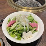 焼肉 あざす - あざすサラダ。美味し。