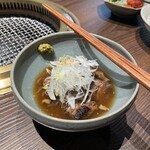 焼肉 あざす - 牛タンの角煮。美味し。