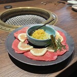焼肉 あざす - レモンネギタン塩。美味し。