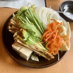 涮涮鍋壽喜燒Dontei 宇都宮鶴田店 - 野菜盛り合わせ