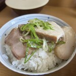 江ちゃんラーメン - チャーシュー丼！してみたww