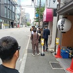 博多一双 - 順番待ち（列の状況）