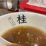 煮干しだし醤油ラーメン 桂 - 
