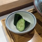 とんかつ 牡丹 - 漬物