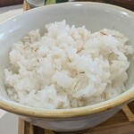 とんかつ 牡丹 - ごはん