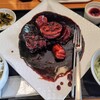 長楽 - 黒酢豚定食980円。