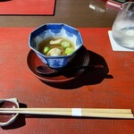 りょうり屋 もと - バイ貝と茄子のあんかけ