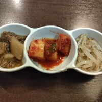 百済 - おかず3品