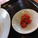 幸楽苑 - 辛いニンニク