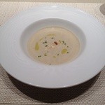 コロニラ・ヴィアンド・エ・レギューム - なすと新生姜のポタージュ