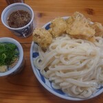 手打うどん はりや - かしわざる@1,000円