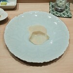 すし 良月 - あわびの貝柱