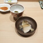 すし 良月 - 和歌山あわび肝ソース