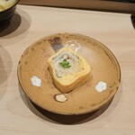 すし 良月 - 穴子某寿司卵巻き