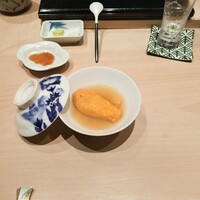 すし 良月 - むらさき雲丹（青森産ダイセン）いちご煮風