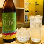 渋谷の日本酒ダイニング sakeba - 20250602芋焼酎GLOWロック650円