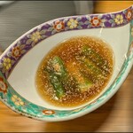 日本橋 - オクラの酢の物