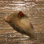 寿司英 - 三河湾産コチ