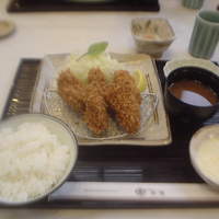 とんかつ まい泉 青山本店 - カキフライ定食