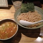 麺屋 百式 - 渡り蟹のつけ麺 熱もりの大盛り