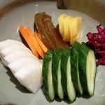 うなぎ 魚政 - お新香