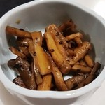 うなぎ 魚政 - 牛蒡