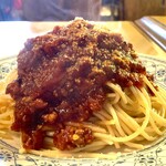 珈琲店ぴーぷる - ミートソーススパゲッティ