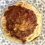 珈琲店ぴーぷる - ミートソーススパゲッティ