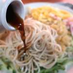 進開屋 - 冷やしたぬきそば　大盛り