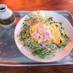 進開屋 - 冷やしたぬきそば　大盛り