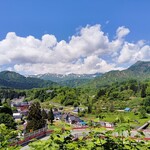 若松屋 村井六助 - 展望台より肘折温泉