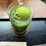 辻利 - 料理写真:宇治抹茶グリーンティーフロート