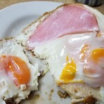 みのや - ハムエッグ。