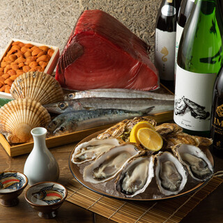 "Enjoy a Taste Comparison of Seasonal Oysters from Various Regions♪ Savor the Unique Flavors!"