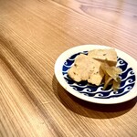 すしやのたい悟 - ・あん肝の煮付け／奈良漬け