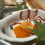 鮨 こん藤 - 自家製カラスミ 炙りと炙らず