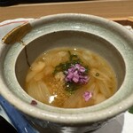 鮨 こん藤 - 柳蛸の卵